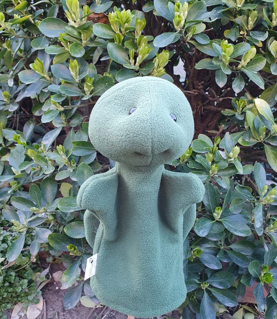 Teknősbéka kézbáb